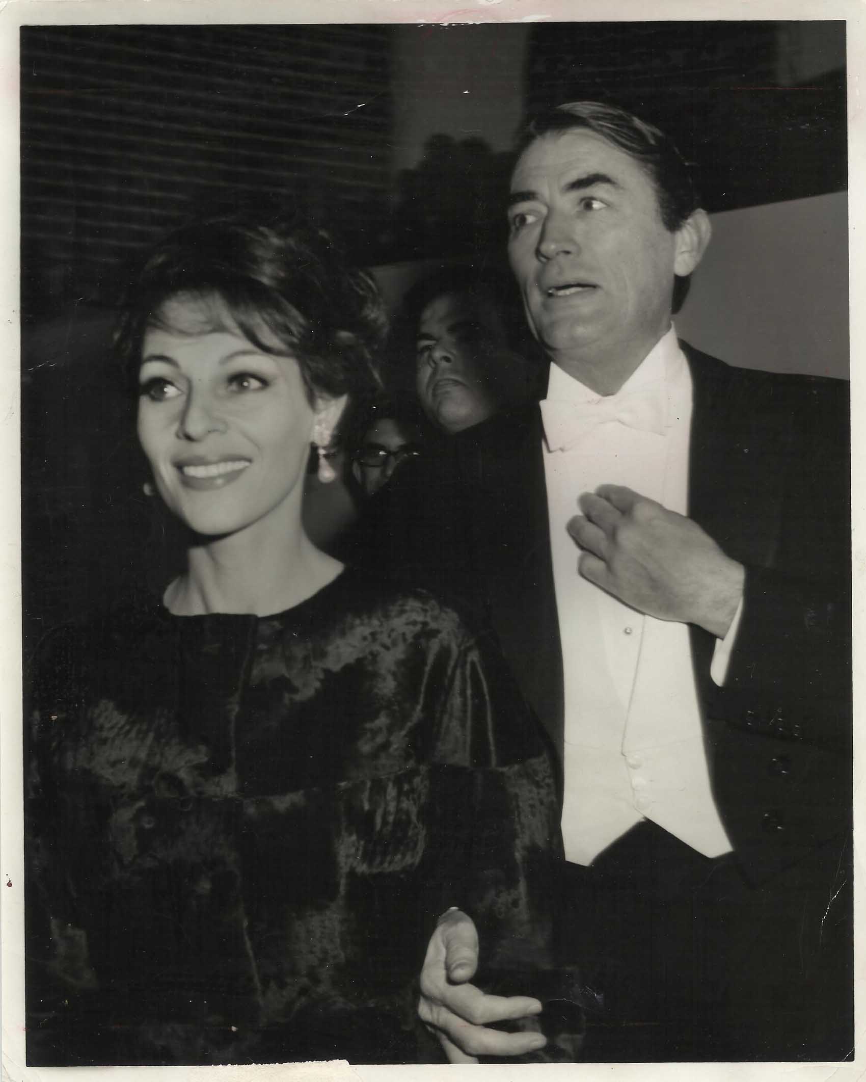 GREGORY PECK & VERONIQUE (Wife) Original Vintage Photograph 1960's eBay